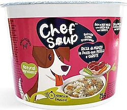 Chef Soup Dana Etli Bezelyeli ve Havuçlu 25 gr Köpek Çorbası