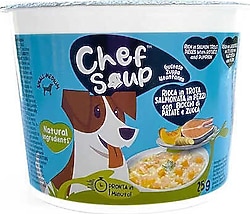 Chef Soup Somonlu Patatesli ve Balkabaklı 25 gr Köpek Çorbası