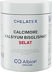 Chelatex Calcimore Kalsiyum Bisglisinat 60 Tablet