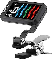 Cherub WST-905Li Flow Tune Şarj Edilebilir Kromatik Clip On Tuner