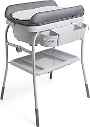Chicco Cuddle & Bubble Graphite Melange Bebek Küveti