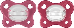 Chicco Physioforma Dual Soft Kırmızı 16-36 Ay İkili Silikon Emzik