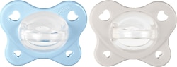 Chicco Physioforma Dual Soft Mavi 2-6 Ay İkili Silikon Emzik