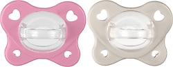 Chicco Physioforma Dual Soft Pembe 6-16 Ay İkili Silikon Emzik
