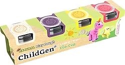 ChildGen 4'lü 125 gr Oyun Hamuru Seti