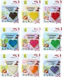 ChildGen Ecopack-Refil Vakkumlu Kartuş Paket 9'lu 125 gr Oyun Hamuru