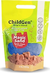 ChildGen Mavi Doğal Kinetik Kum Refill Paket 907 gr