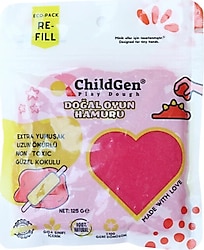 ChildGen Pembe Oyun Hamuru Refill 125 gr