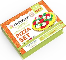 ChildGen Pizza Sahneli Oyun Hamuru Kutusu