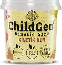 ChildGen Sarı Doğal Kinetik Kum 500 gr