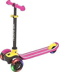 Chillafish Scotti Glow Pembe Işıklı 3 Tekerlekli Çocuk Scooter