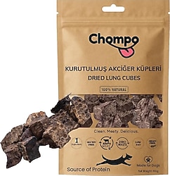 Chompo Kurutulmuş Ciğer Küpleri 100 gr Köpek Ödül Maması