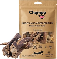 Chompo Kurutulmuş Ciğer Şeritleri 100 gr Köpek Ödül Maması
