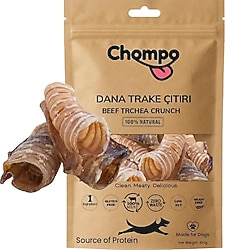 Chompo Kurutulmuş Dana Trake 100 gr Köpek Ödül Maması