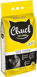 Chuck Kokusuz İnce 5 lt Bentonit Kedi Kumu