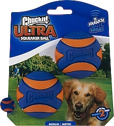 Chuckit Ultra Squeaker 2'li Sesli Köpek Oyun Topu - Medium