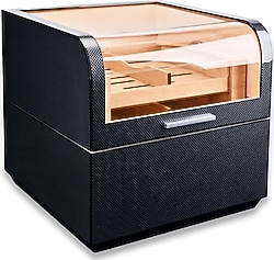 CigarLoong 150's Karbon Desen Humidor