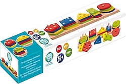 Circle Toys Ahşap Geometrik Şekiller Oyunu
