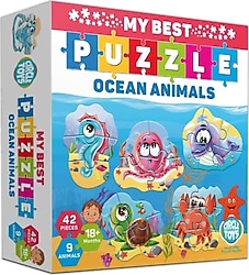 Circle Toys My Best Puzzle Ocean Animals