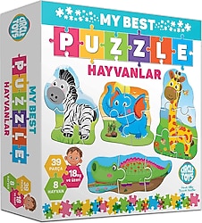 Circle Toys My Best Puzzle Hayvanlar