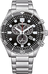 Citizen Core Eco-Drive AT2568-82E Çelik Kordon Siyah Erkek Kol Saati