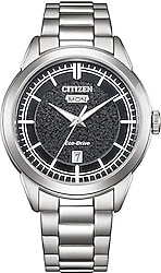 Citizen Eco-Drive AW0151-85E Çelik Kordon Siyah Erkek Kol Saati