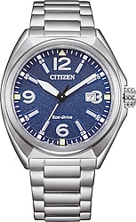 Citizen Eco-Drive AW1571-76L Çelik Kordon Mavi Erkek Kol Saati