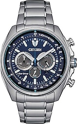 Citizen Eco-Drive CA4560-81L Gümüş-Mavi Erkek Kol Saati