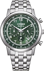 Citizen Eco-Drive CA4630-53X Çelik Kordon Yeşil Erkek Kol Saati