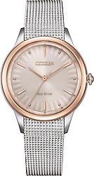 Citizen Eco-Drive EM1156-80X Gümüş-Rose Gold Kadın Kol Saati