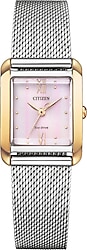 Citizen Eco-Drive EW5596-66X Gümüş-Altın Kadın Kol Saati