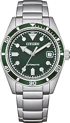 Citizen NJ0220-52X Çelik Kordon Yeşil Erkek Kol Saati
