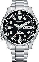 Citizen Promaster Marine NY0140-80EE Çelik Kordon Gümüş-Siyah Erkek Kol Saati