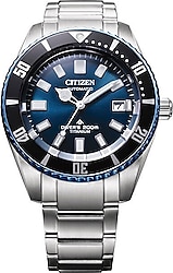 Citizen Promaster Marine NB6026-56L Çelik Kordon Gümüş-Mavi Erkek Kol Saati
