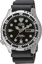Citizen Promaster Marine NY0040-09EE Kauçuk Kordon Siyah Erkek Kol Saati