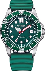 Citizen Promaster NJ0129-10X Kauçuk Kordon Yeşil Erkek Kol Saati