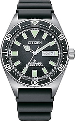 Citizen Promaster Marine NY0120-01EE Kauçuk Kordon Siyah Erkek Kol Saati