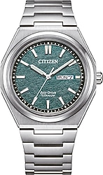Citizen Super Titanium AW0130-85XE Yeşil Erkek Kol Saati