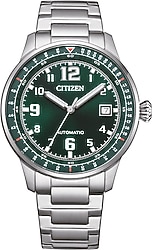 Citizen Urban Military NJ0190-51X Yeşil Erkek Kol Saati