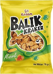 Çıtkırıldım 70 gr Mısır Balık Kraker
