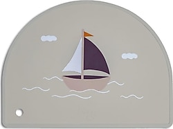 Citron Silicone Placemat Semi Circle Mama Altlığı