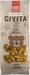 Civita Teddy Glutensiz Ayıcıklı Makarna 450 gr