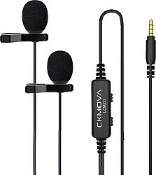 CKMOVA LCM 2D 2'li Klipsli Condenser Yaka Mikrofonu