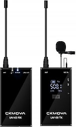 CKMOVA UM100 Kit-1 3.5 mm Kablosuz Yaka Mikrofonu