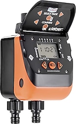 Claber 8410 Aquadue Duplo Evolution İki Çıkışlı Su Zamanlayıcısı