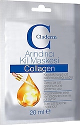 Claderm Arındırıcı Kil Maskesi Collagen 20 ml Sachet