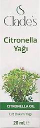Clades Citronella Yağı 20 ml