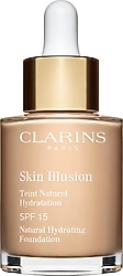 Clarins Skin Illusion Natural Hydrating SPF 15 105 Nude 30 ml Likit Fondöten
