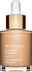 Clarins Skin Illusion Natural Hydrating SPF 15 108.3 Organza 30 ml Likit Fondöten