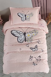 Clasy Daisy Love Somon Tek Kişilik Dört Mevsim Set